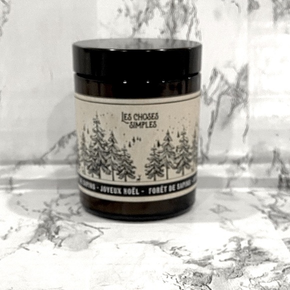 *NEW* Les Choses Simples Candle - Joyeux Noel - Foret De Sapins - France - Picture 1 of 7